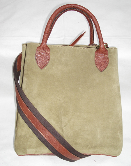 Suede Tote