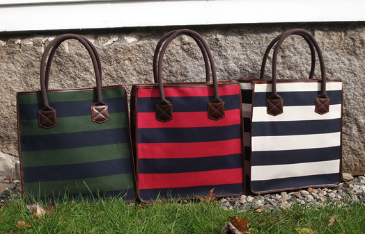 STRIPE TOTES